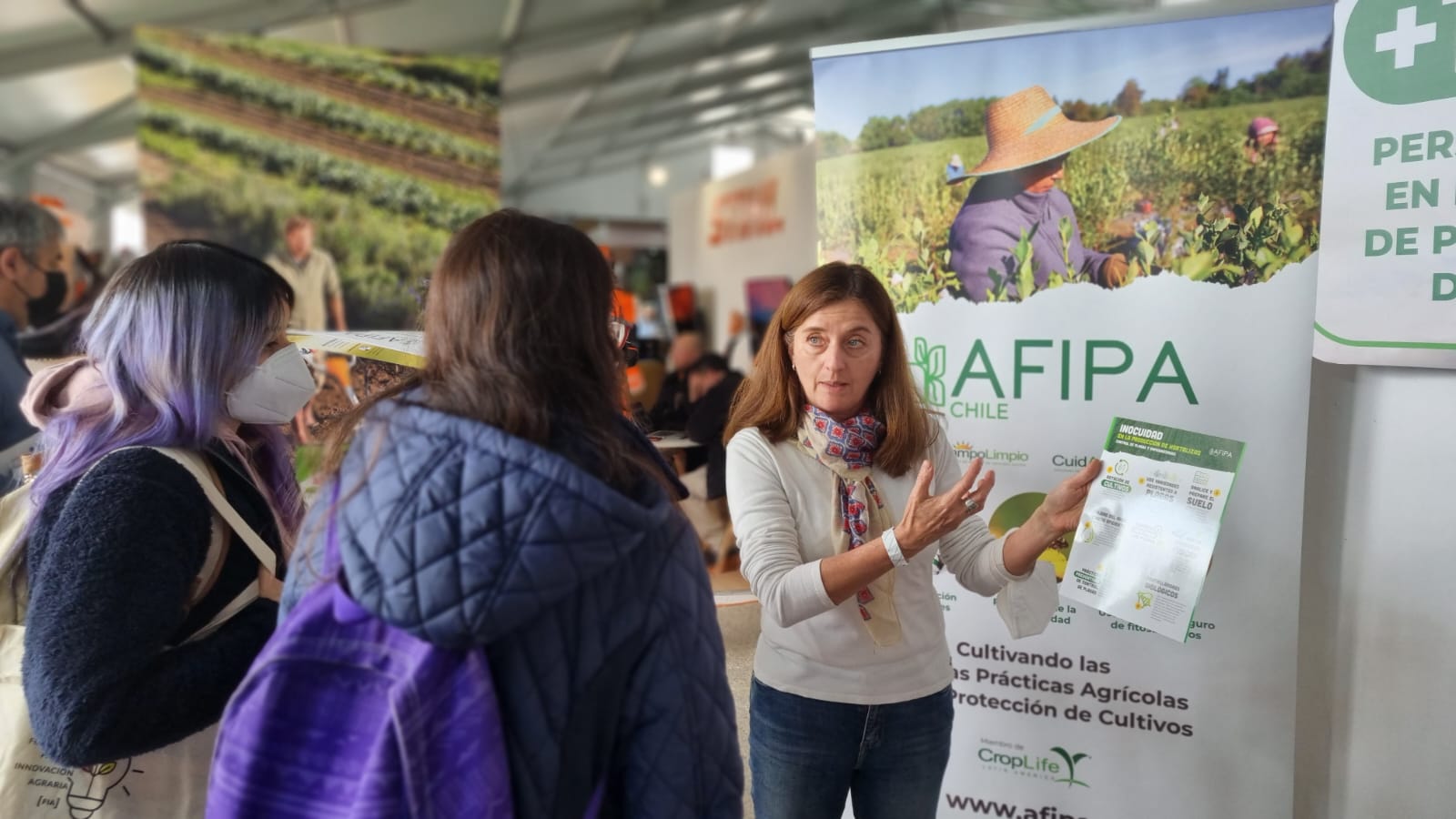 Lee más sobre el artículo Con un stand y charlas online AFIPA y CampoLimpio participaron en Expo Chile Agrícola