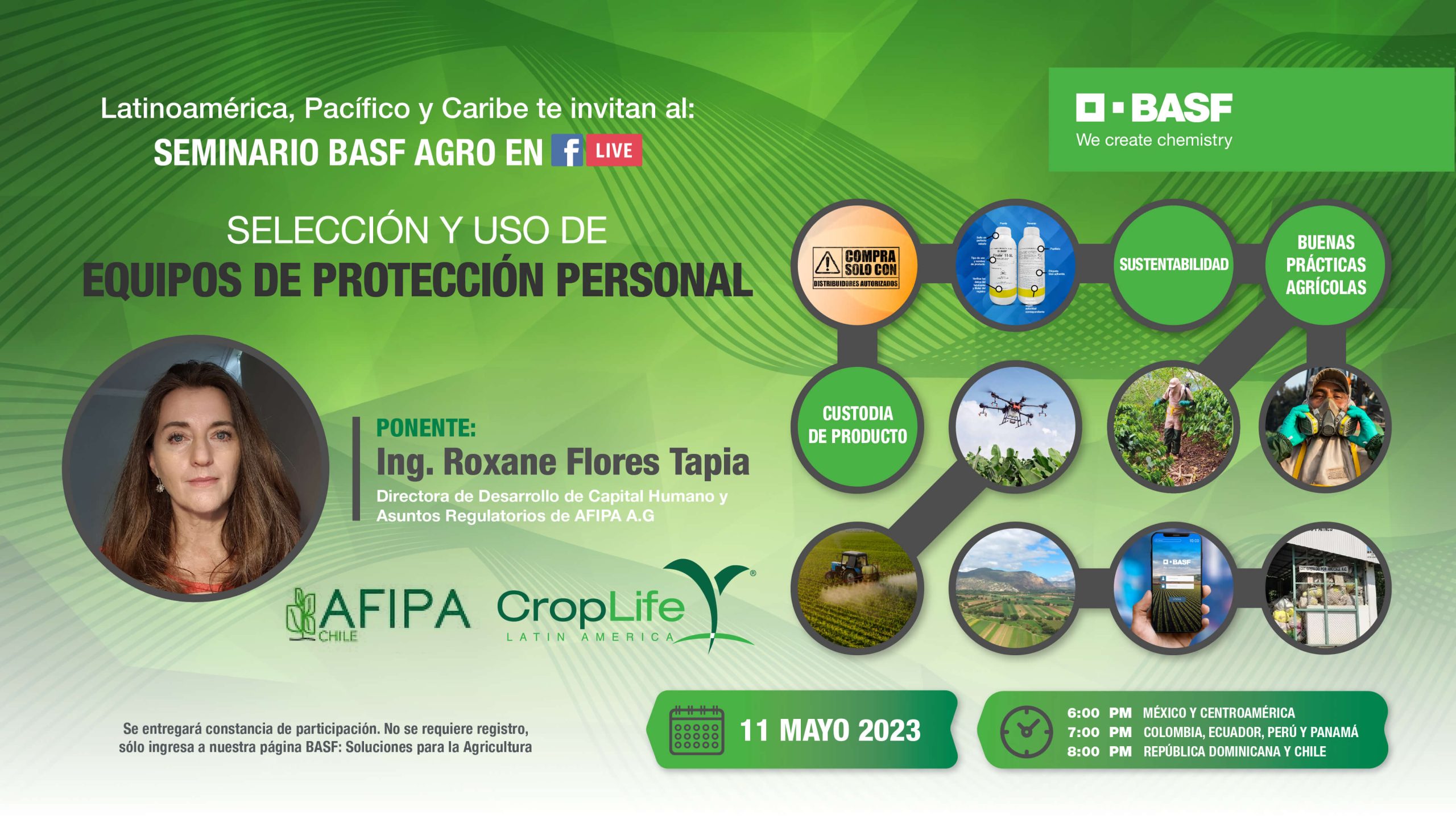 Lee más sobre el artículo Seminario BASF Agro contó con la exposición de AFIPA sobre Equipos de Protección Personal