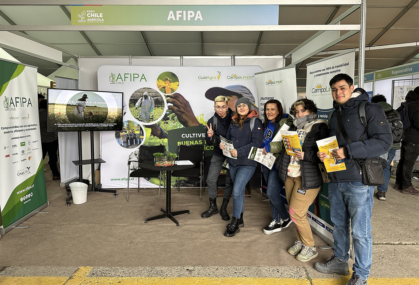 Lee más sobre el artículo AFIPA y CampoLimpio fueron parte de Expo Chile Agrícola 2023